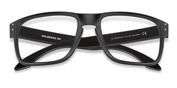 Oakley OX8156 Holbrook RX Black Eyeglasses | Includes FREE