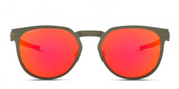 Oakley OO4137 Diecutter Gray Red Prescription Sunglasses 50 Off Lenses