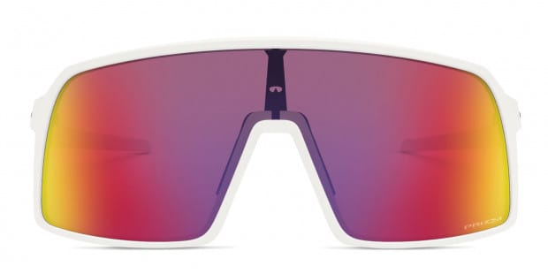 Oakley OO9406A Sutro (A) White, Red frame with PRIZM road lenses