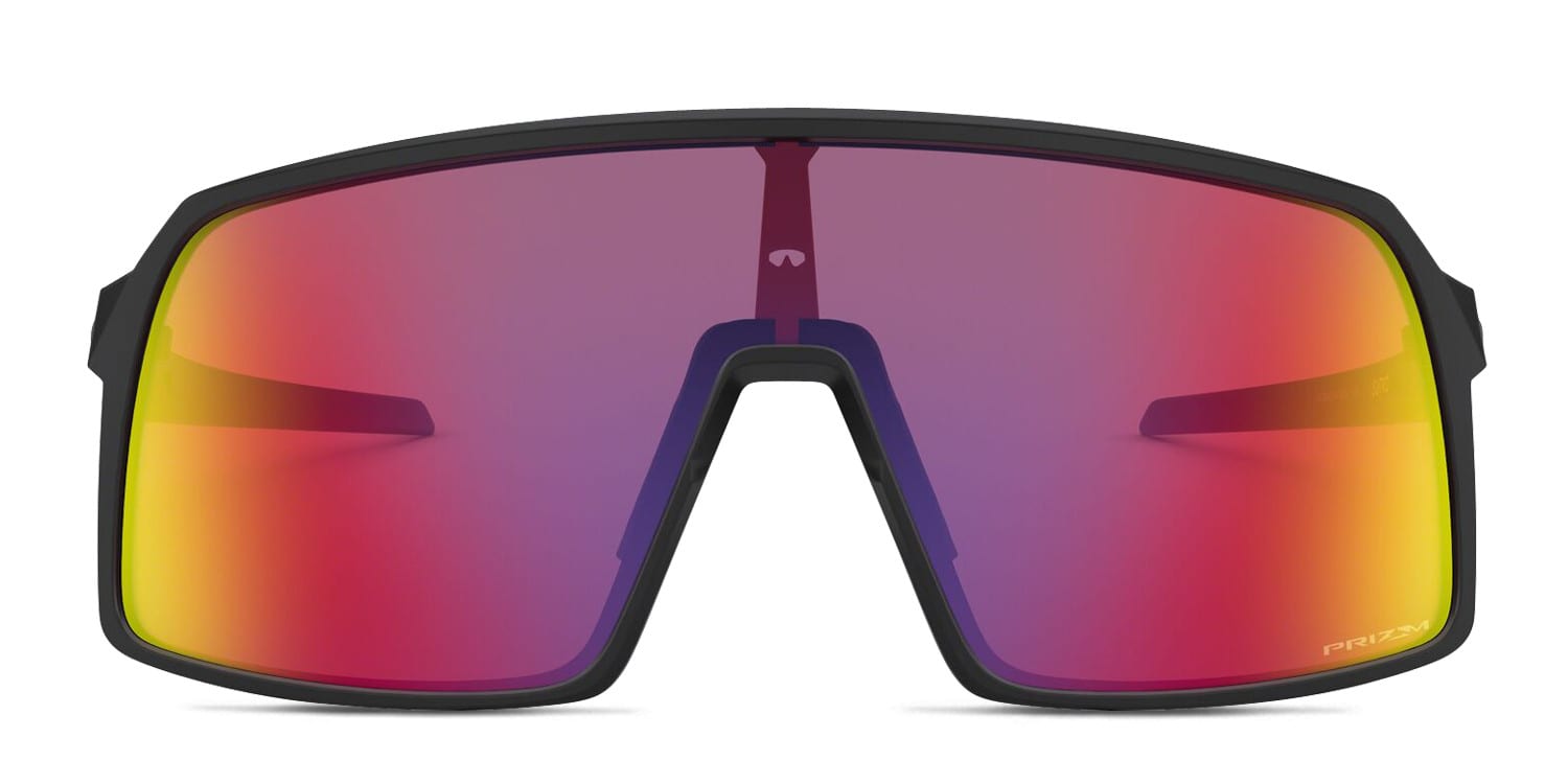 Oakley OO9406A Sutro (A) Matte Black, Red frame with PRIZM road