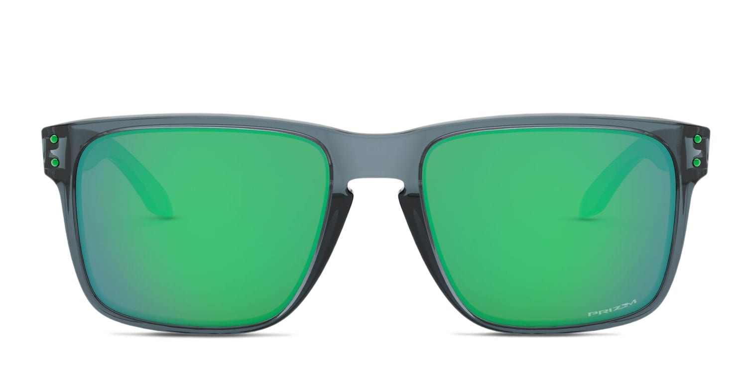 Oakley OO9417 Holbrook Xl Black , Green Prescription Sunglasses