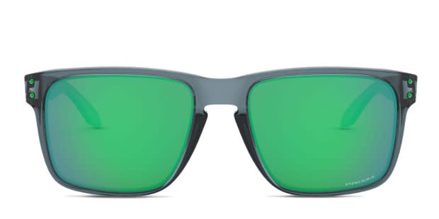 Oakley OO9417 Holbrook Xl Black , Green Prescription Sunglasses