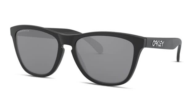 Oakley OO9245 Frogskins (A) Matte Black, Gray Sunglasses