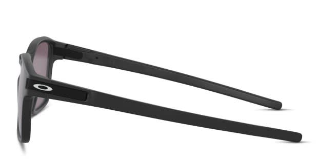 Oakley OO9358 Latch Sq (A) Matte Black, Gray Sunglasses