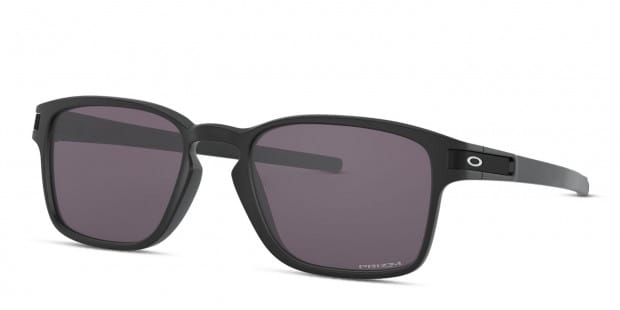 Oakley OO9358 Latch Squared Sunglasses 935813 Matte Black Prizm Grey