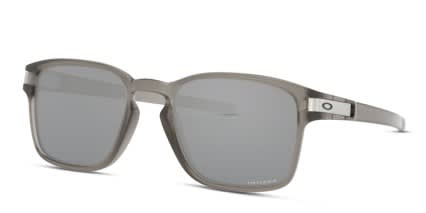 Oakley OO9358 Latch Sq (A) Gray glasses - Gray - Angle View