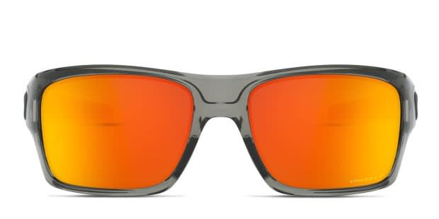 Oakley OO9263 Turbine Black , Gray , Red Prescription Sunglasses