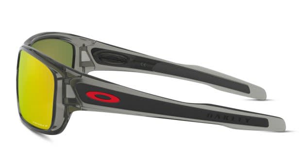 Oakley OO9263 Turbine Black , Gray , Red Prescription Sunglasses