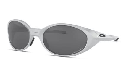 Oakley OO9438 Eyejacket Redux Black , Silver glasses - Black / Silver - Angle View
