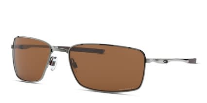 Oakley OO4075 Square Wire Silver glasses - Silver - Angle View