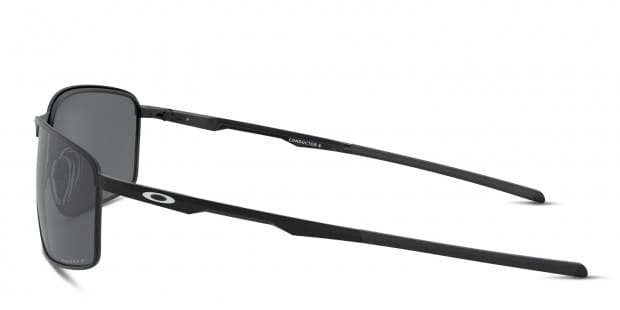 Oakley OO4107 Conductor 8 black frame with PRIZM black polarized lenses. Lenses provide 100 UV protection