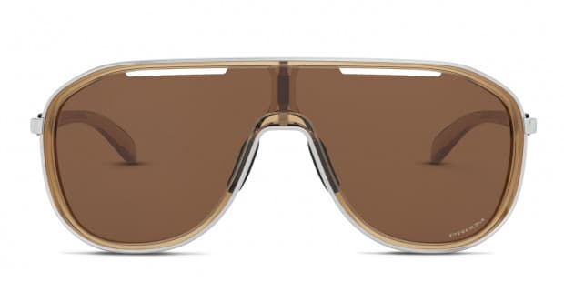 Oakley OO4133 Outpace Brown Gray Silver Prescription Sunglasses 50 Off Lenses