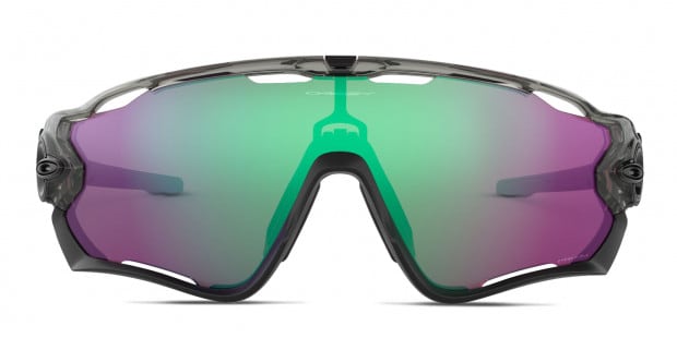 Oakley OO9290 Jawbreaker Gray Black Green Sunglasses