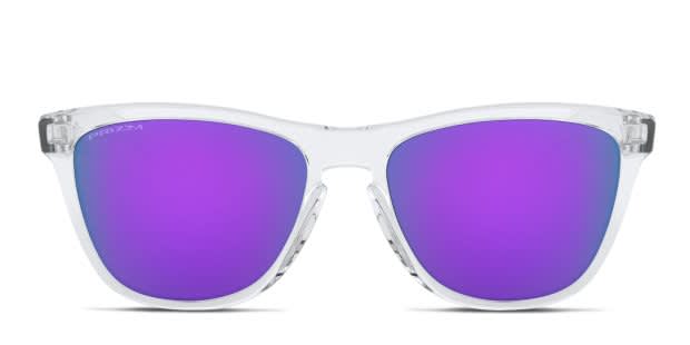 Oakley OO9245 Frogskins (A) Clear, Purple Sunglasses