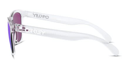 Oakley OO9245 Frogskins (A) Clear, Purple glasses - Clear / Purple - Side View
