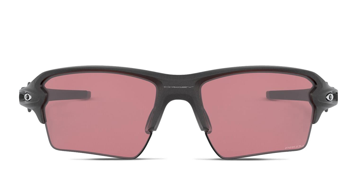 Oakley OO9188 Flak 2.0 Xl Gray, Purple glasses - Gray / Purple - Frontal View