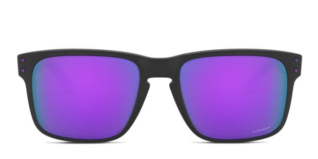 Oakley OO9102 Holbrook Matte Black/Purple Sunglasses