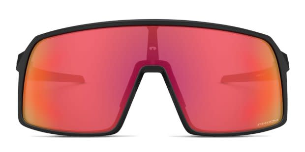 Oakley OO9406 Sutro Red, Matte Black frame with PRIZM trail torch