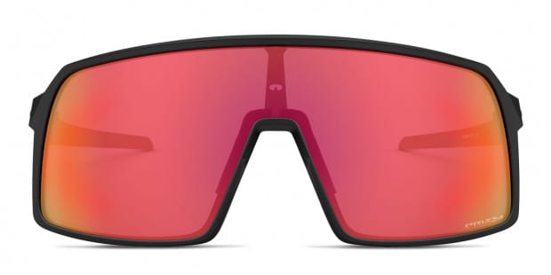 Oakley OO9406 Sutro Red, Matte Black frame with PRIZM trail torch