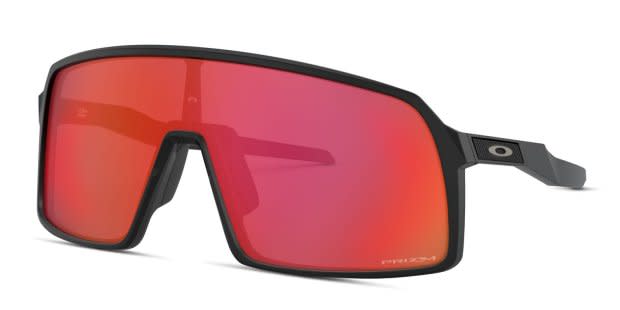 Oakley OO9406 Sutro Red, Matte Black frame with PRIZM trail torch