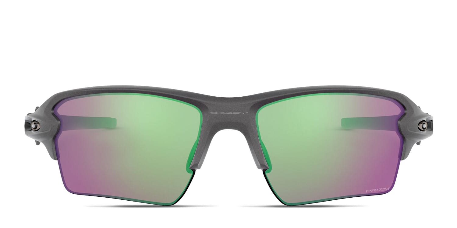 Oakley OO9188 Flak 2.0 XL Gray , Green , Purple glasses - Gray / Green / Purple - Frontal View