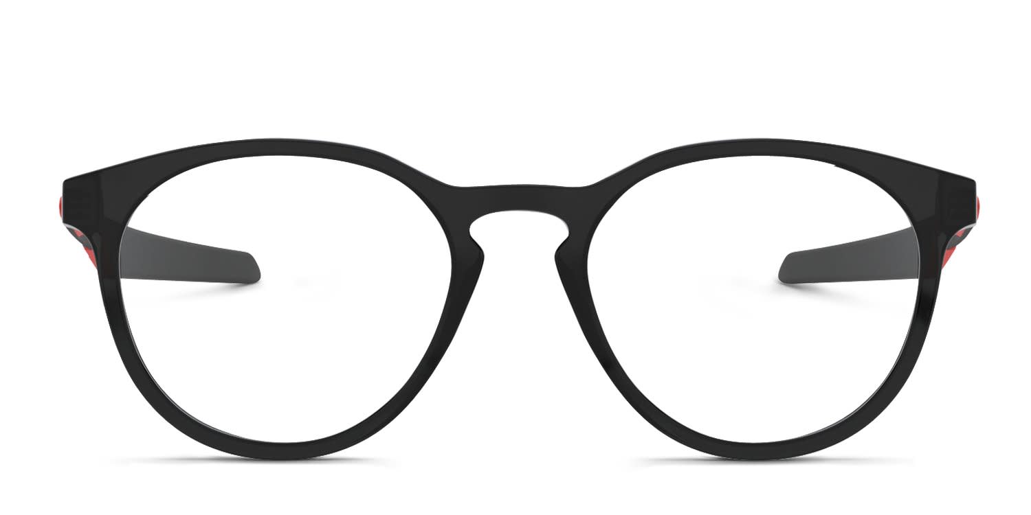 Oakley OY8014 Round Out Kids Shiny Black glasses - Shiny Black - Frontal View