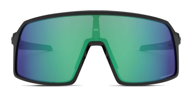 Oakley OO9462 Sutro S black frame with PRIZM jade lenses. Lenses