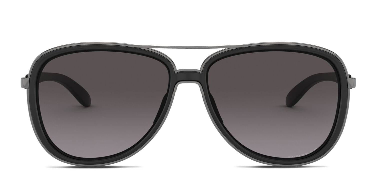 Oakley OO4129 Split Time black frame with PRIZM grey gradient