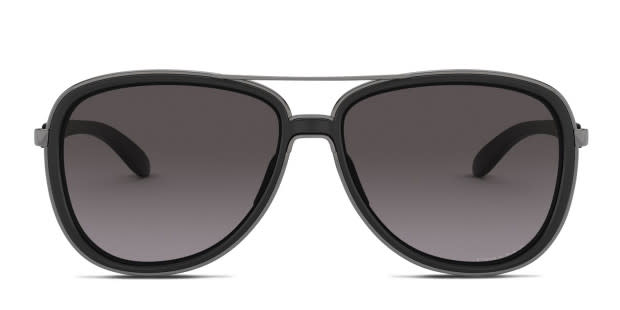 Oakley OO4129 Split Time black frame with PRIZM grey gradient