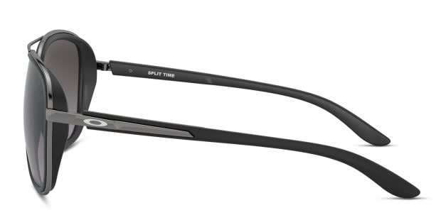 Oakley OO4129 Split Time black frame with PRIZM grey gradient