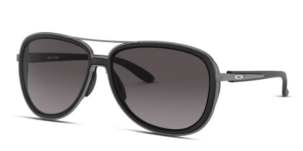 Oakley OO4129 Split Time black frame with PRIZM grey gradient