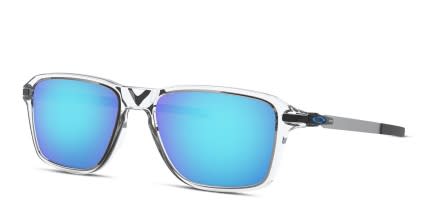 Oakley OO9469 Wheel House Blue , Clear glasses - Blue / Clear - Angle View