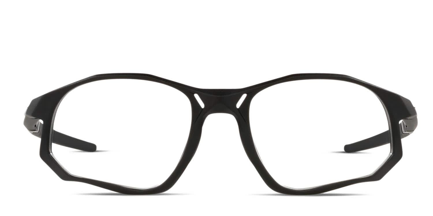 Oakley OX8171 Trajectory Black Eyeglasses | Includes FREE Rx Lenses