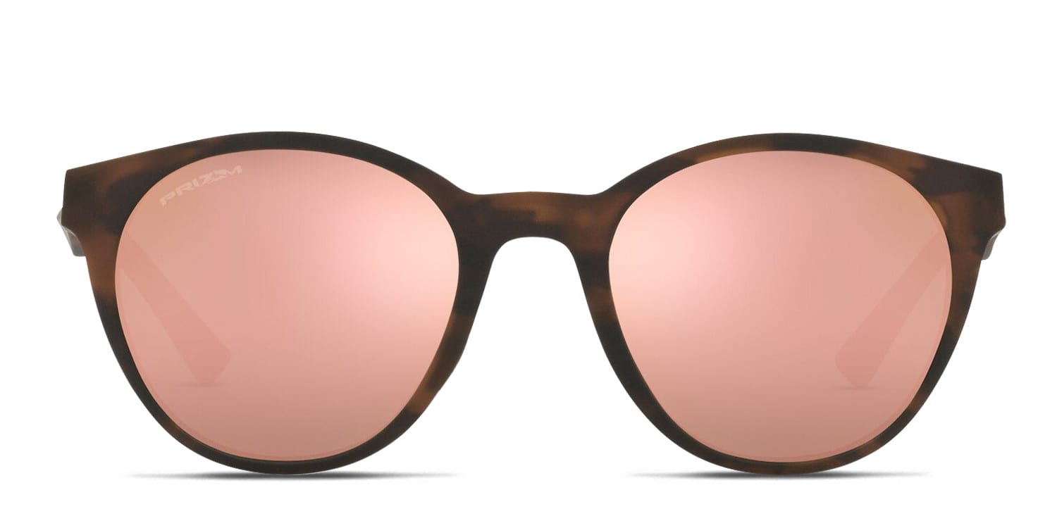 Oakley OO9474 Spindrift Brown , Gold , Pink , Tortoise glasses - Brown / Gold / Pink / Tortoise - Frontal View