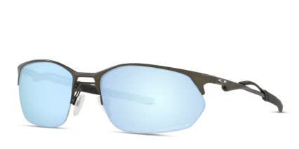 Oakley OO4145 Wire Tap 2.0 Black , Blue glasses - Black / Blue - Angle View