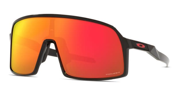 【今日まで】Oakley Sutro Custom サングラス ブラックレッド 今日まで】Oakley Sutro Custom サングラス ブラックレッド レンズや