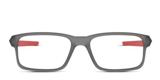Oakley OY8013 Full Count Kids Gray Red Eyeglasses Includes FREE Rx Lenses