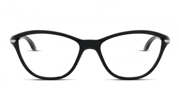 Oakley OY8008 Twin Tail Kids Shiny Black Eyeglasses | Includes