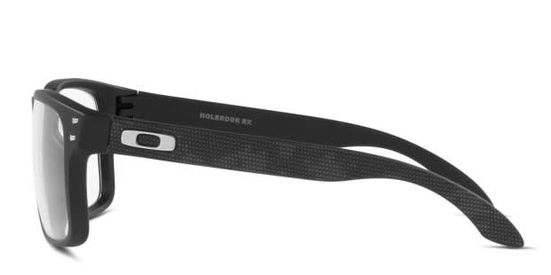 Oakley OX8156 Holbrook RX Black/Gray Eyeglasses | Includes FREE Rx