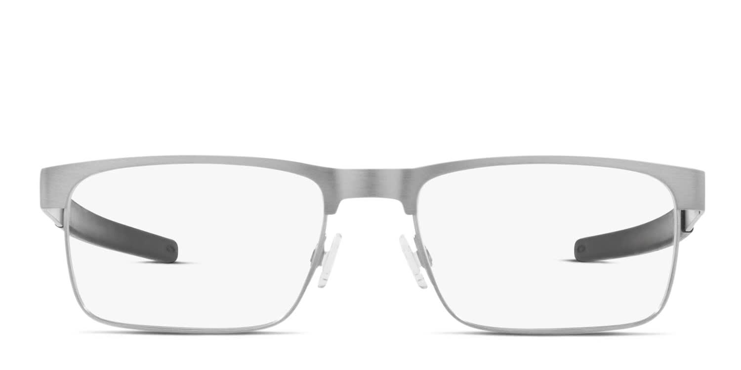 Oakley OX5153 Metal Plate Ti Silver Eyeglasses | Includes FREE Rx