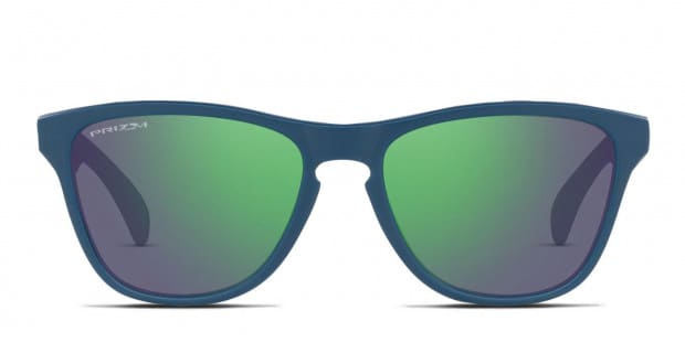 Oakley OJ9006 Frogskins XS Kids Prizm Blue Green Prescription Sunglasses 50 Off Lenses