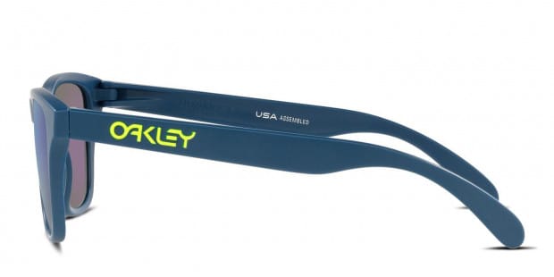 Oakley OJ9006 Frogskins XS Kids Prizm Blue Green Prescription Sunglasses 50 Off Lenses