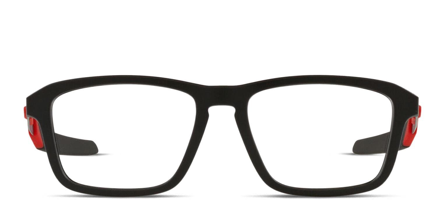 Oakley OY8023 Quad Out Kids Black glasses - Black - Frontal View