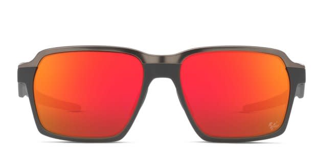 Oakley OO4143 Parlay Prizm Gunmetal, Black, Red Prescription