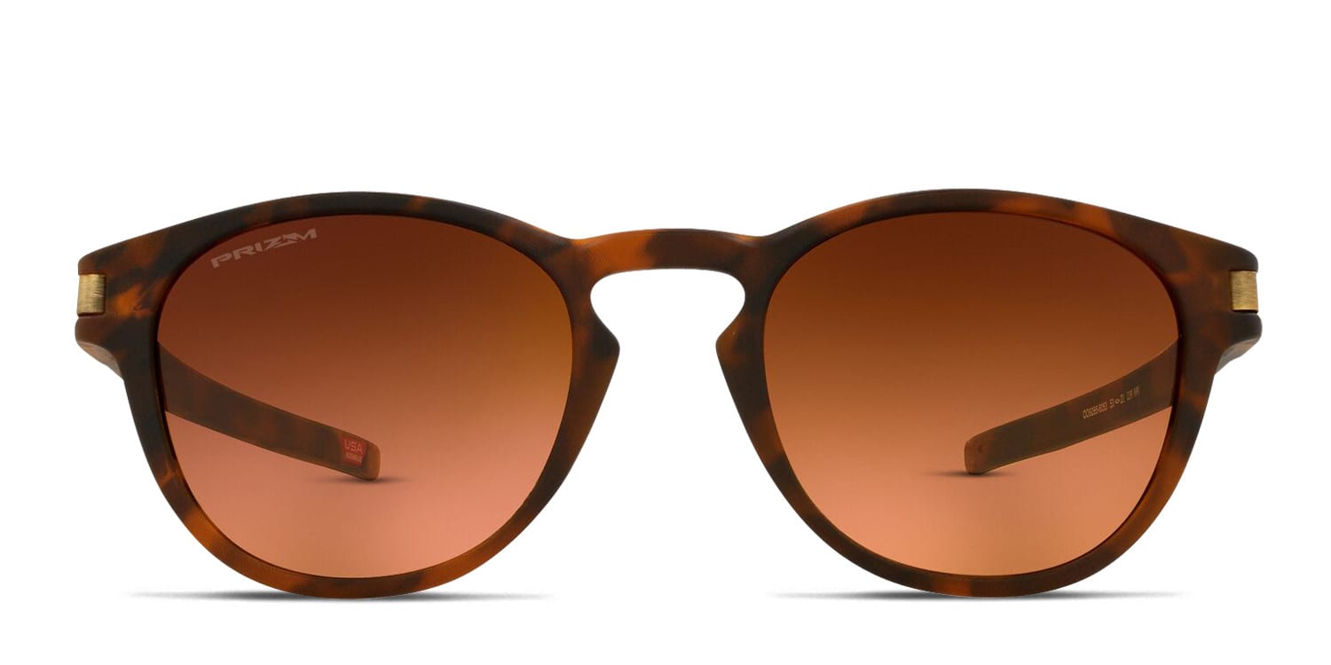 Oakley Latch Key Shiny Black w/Orange Prescription Sunglasses
