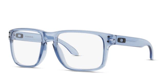 Oakley OX8156 Holbrook RX Blue/Clear Eyeglasses | Includes FREE Rx