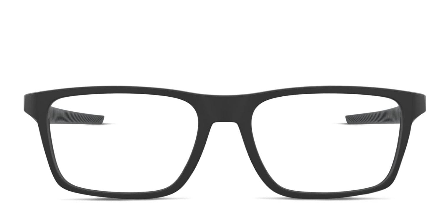 Oakley OX8164 Port Bow Black Eyeglasses | Includes FREE Rx Lenses