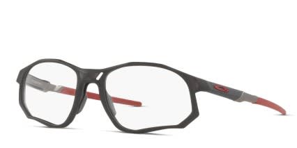 Oakley OX8171 Trajectory Gray glasses - Gray - Angle View