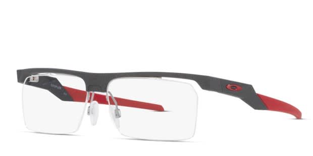Oakley OX8053 Coupler Gray Eyeglasses | Includes FREE Rx Lenses
