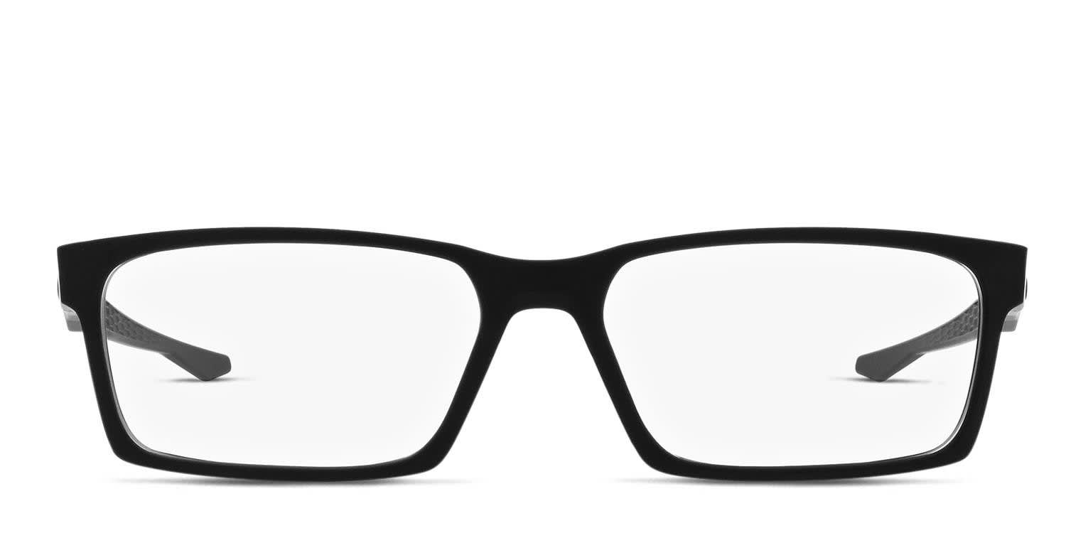 Oakley OX8060 Overhead Black Eyeglasses | Includes FREE Rx
